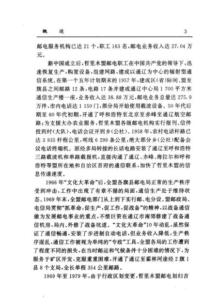 1996-哲里木盟邮电志.pdf电子版_内蒙古志插图3