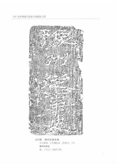 2015版亳州曹操宗族墓字砖图录文释  下.pdf电子版_安徽省志插图3