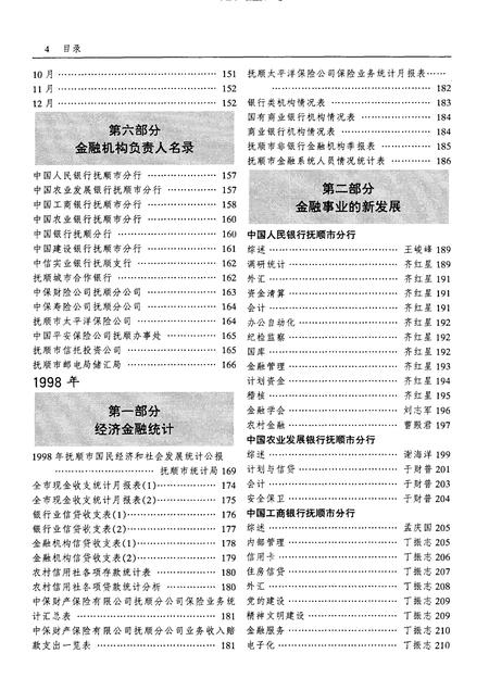 1999-抚顺金融年鉴  1998-1999.pdf电子版_辽宁省志插图5