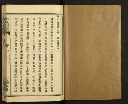 湖北蔡氏族谱-蔡氏宗谱.pdf电子版插图1