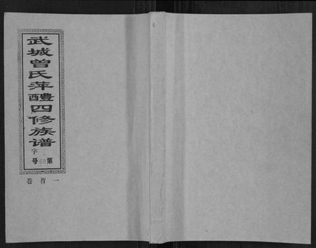 江西曾氏族谱-武城曾氏四修族谱[35卷首3卷].pdf电子版