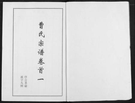 湖北曹氏族谱-曹氏大成宗谱.pdf电子版插图2