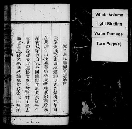 浙江周氏族谱-元峰周氏家乘 [残卷].pdf电子版插图2