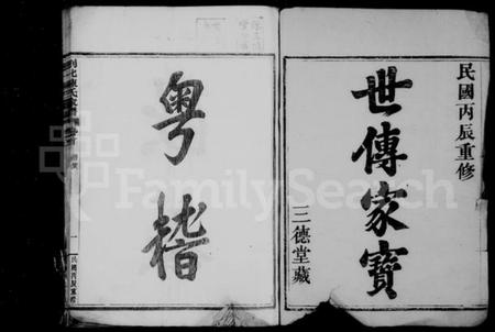 浙江陈氏族谱-剡北陈氏家谱 [22卷,首末各1卷].pdf电子版插图1