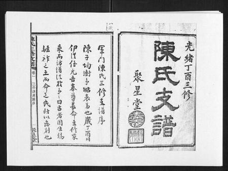 湖南陈氏族谱-陈氏三修支谱[14卷].pdf电子版插图1