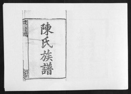 湖南陈氏族谱-陈氏三修族谱[8卷首3卷].pdf电子版插图1