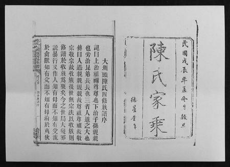 湖南陈氏族谱-陈氏大圳头四修族谱[8卷].pdf电子版插图1