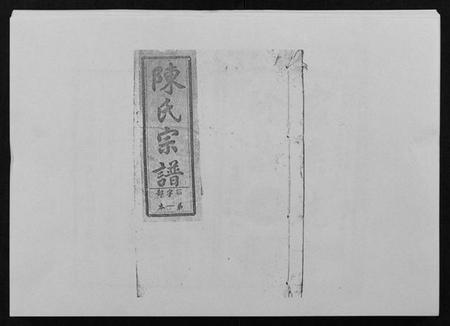 江西陈氏族谱-陈氏宗谱 [29卷首1卷].pdf电子版