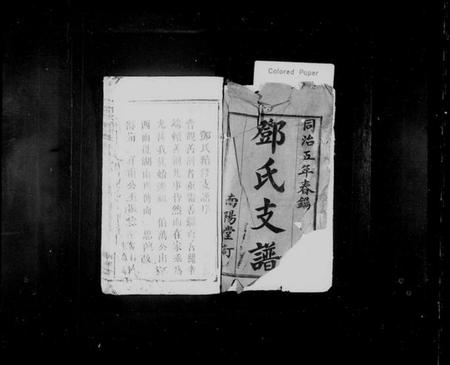 湖南邓氏族谱-邓氏续修支谱 [4卷,含卷首].pdf电子版插图1