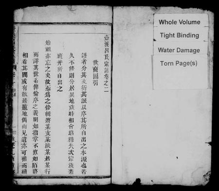 浙江吕氏族谱-壶溪吕氏宗谱 [残卷].pdf电子版插图2