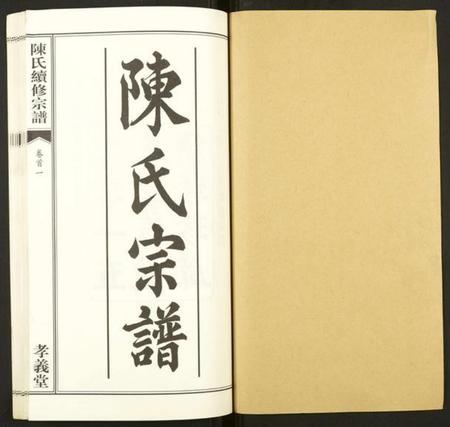 湖北陈氏族谱-陈氏续修宗谱.pdf电子版插图1