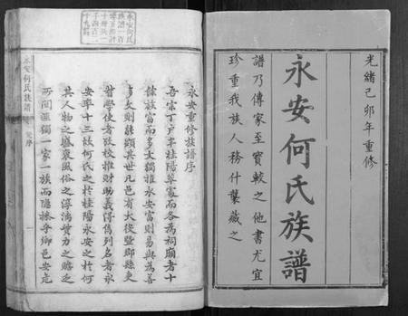 湖南何氏族谱-永安何氏族谱[10册].pdf电子版插图1