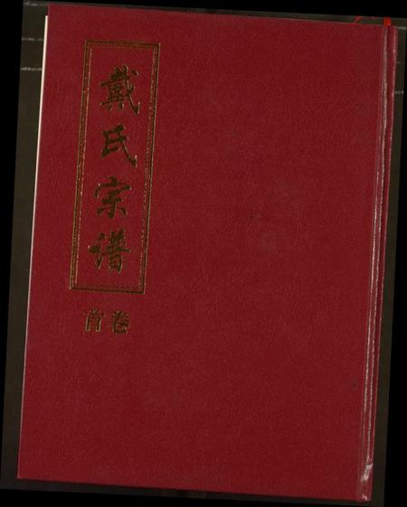 湖北戴氏族谱-戴氏宗谱.pdf电子版