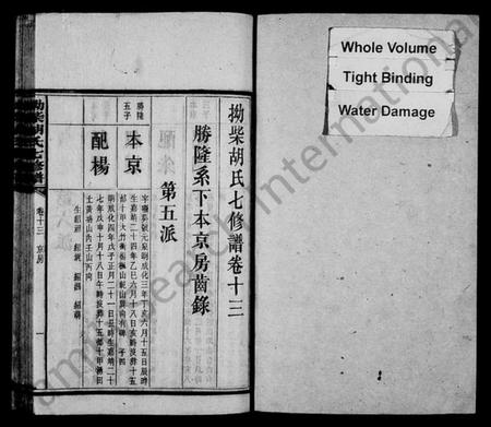 湖南胡氏族谱-拗柴胡氏七修谱 [43卷,首1卷,末2卷].pdf电子版插图1