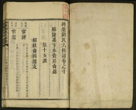 湖南胡氏族谱-拗柴胡氏六修谱 [残卷].pdf电子版插图1