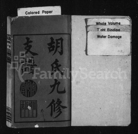 湖南胡氏族谱-胡氏九修支谱 [8卷,及卷首末].pdf电子版插图2