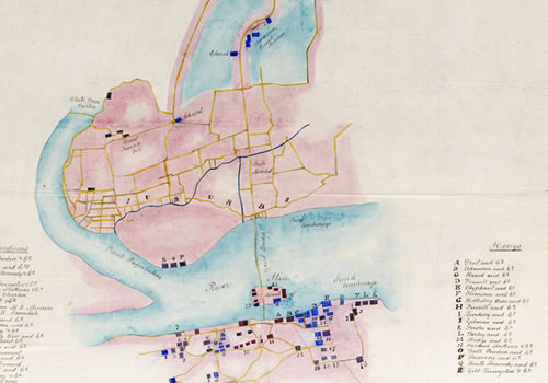 1850-1860年福州府地图