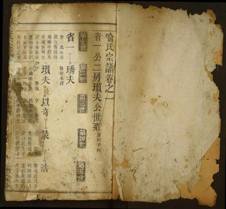 湖北喻氏族谱-喻氏宗谱.pdf电子版插图1 湖北喻氏族谱-喻氏宗谱.pdf电子版插图1