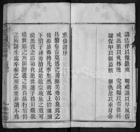 湖北袁氏族谱-袁氏宗分支谱 [8卷,首2卷].pdf电子版插图3