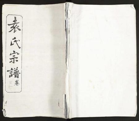 湖北袁氏族谱-袁氏宗谱.pdf电子版