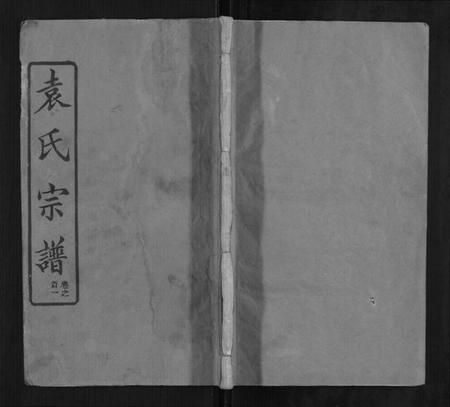 湖北袁氏族谱-袁氏宗谱[26卷首1卷].pdf电子版