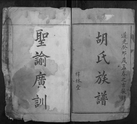 湖南胡氏族谱-邵东胡氏族谱[4卷首1卷].pdf电子版插图1