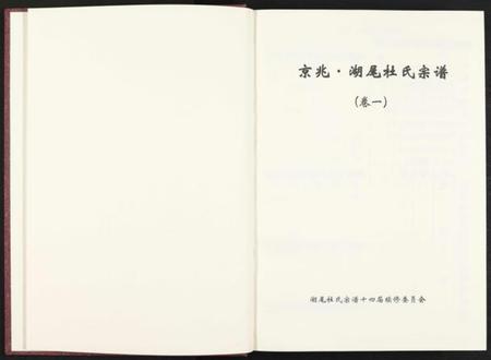 江西杜氏族谱-京兆湖尾杜氏宗谱 [人丁卷残卷].pdf电子版插图2
