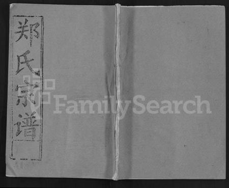 湖北郑氏族谱-郑氏宗谱 [10卷,首5卷].pdf电子版