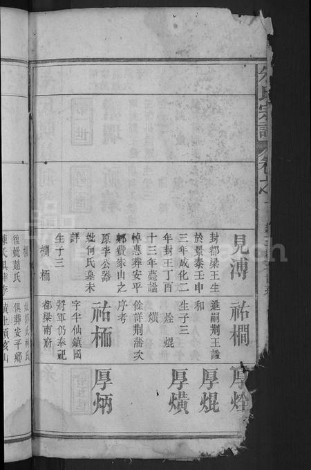 湖北朱氏族谱-朱氏宗谱 [残卷].pdf电子版插图3