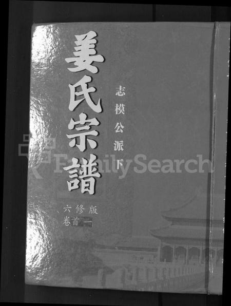 湖南姜氏族谱-姜氏宗谱 [38卷,含首4卷].pdf电子版
