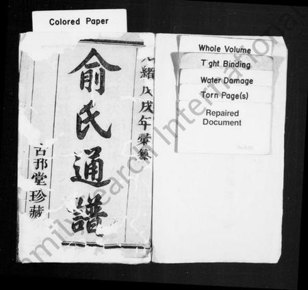 浙江俞氏族谱-暨阳次峯俞氏宗谱 [共275卷].pdf电子版插图2