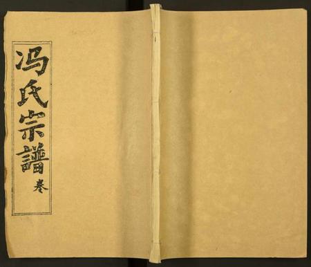 湖北冯氏族谱-冯氏宗谱.pdf电子版