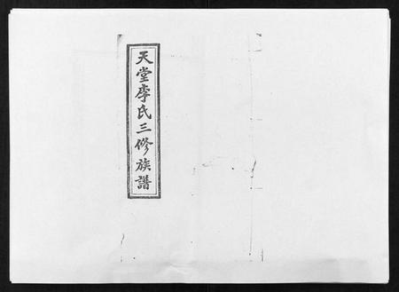 湖南李氏族谱-天堂李氏三修族谱 [47卷首3卷].pdf电子版