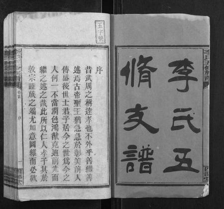 湖南李氏族谱-李氏五修族谱.pdf电子版插图1 湖南李氏族谱-李氏五修族谱.pdf电子版插图1