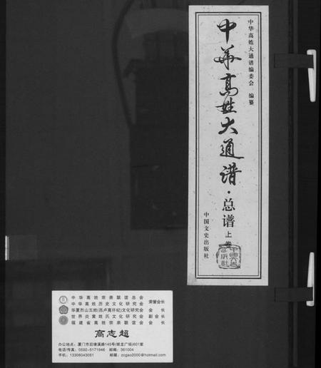 中国高氏族谱-中华高姓大通谱.pdf电子版插图 中国高氏族谱-中华高姓大通谱.pdf电子版插图