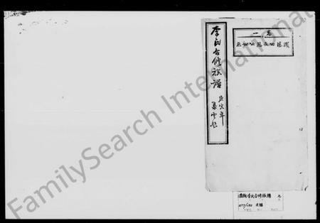 湖南李氏族谱-李氏合修族谱.pdf电子版插图1