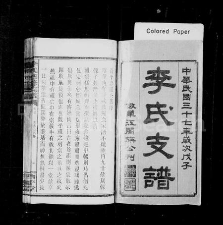 湖南李氏族谱-李氏四修支谱 [17卷,首末各1卷].pdf电子版插图2