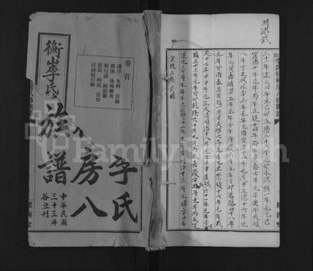 湖南李氏族谱-衡山李氏桂林房八修族谱 [41卷].pdf电子版