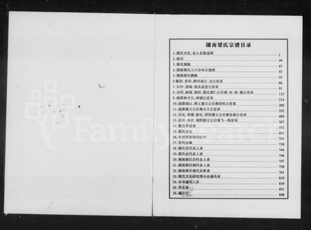 湖南梁氏族谱-湖南梁氏宗谱.pdf电子版插图3 湖南梁氏族谱-湖南梁氏宗谱.pdf电子版插图3