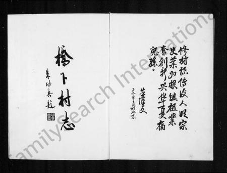 浙江多姓氏族谱-桥下村志.pdf电子版插图3 浙江多姓氏族谱-桥下村志.pdf电子版插图3