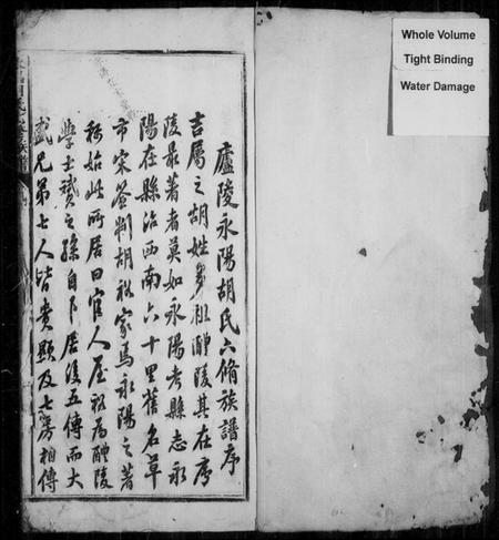 江西胡氏族谱-永阳胡氏七修族谱 [不分卷].pdf电子版插图2