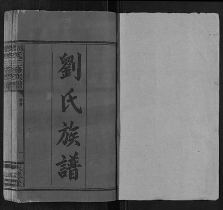 湖南刘氏族谱-刘氏三修族谱[4卷首1卷].pdf电子版插图1