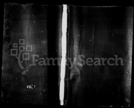 浙江汪氏族谱-汪氏宗谱.pdf电子版插图1