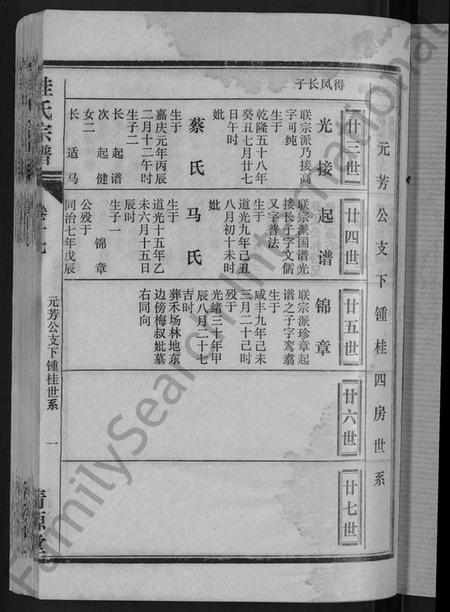 湖北桂氏族谱-桂氏宗谱 [27卷,首1卷].pdf电子版插图3