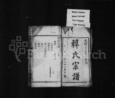 湖北韩氏族谱-韩氏宗谱.pdf电子版插图1