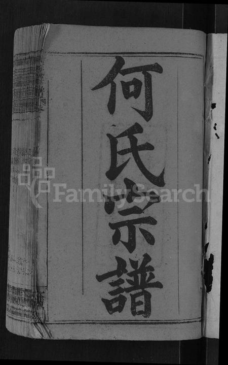 湖北何氏族谱-何氏宗谱 [6卷].pdf电子版插图3