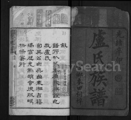 湖南卢氏族谱-宁乡卢氏重修族谱 [9卷,含卷首,末3卷].pdf电子版插图1