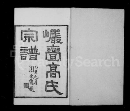 浙江高氏族谱-海宁岩门高氏宗谱 [39卷,首1卷,末3卷].pdf电子版插图2