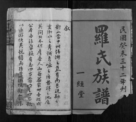 湖南罗氏族谱-罗氏七修族谱 [16卷].pdf电子版插图1