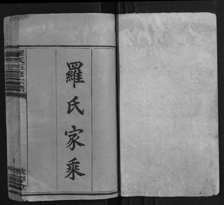 湖南罗氏族谱-罗氏五修宗谱[12卷].pdf电子版插图1